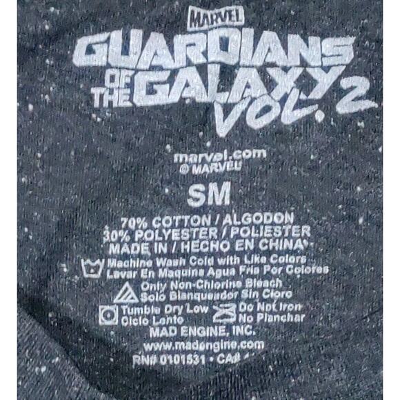 NWT Guardians Of The Galaxy Vol. 2 Official T-Shirt S Groot Star-Lord Gamora - Picture 5 of 5